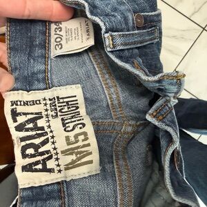 Ariat Men's Classic Blue Denim Jeans 30x34